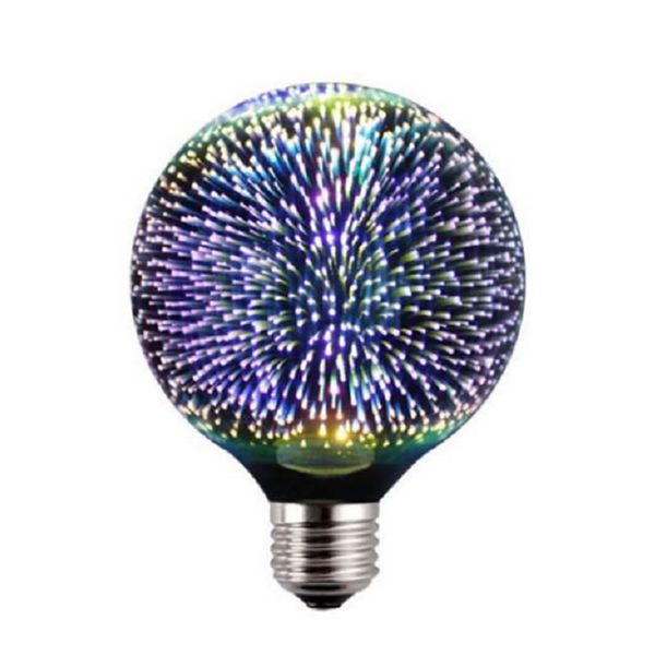 3D 4W Fireworks Bulb -3D-G95