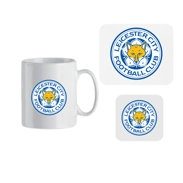 Mug - Coaster and Mouse Pad Combo - Leicester City F.C.