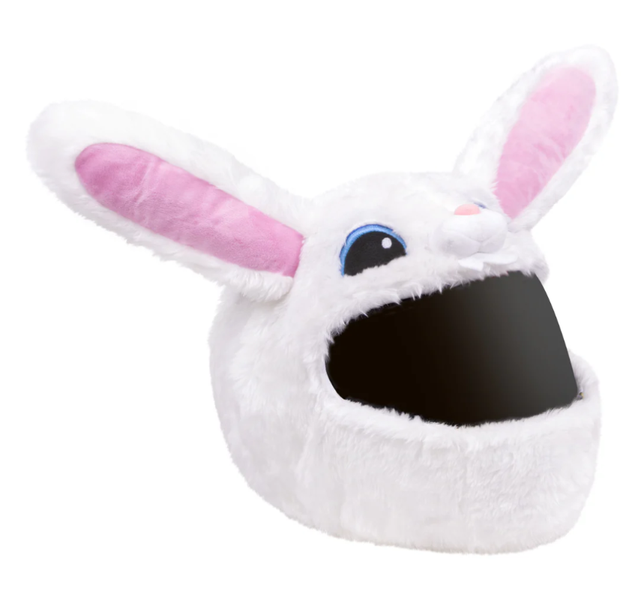 Bunny Motorcycle Helmet Cover