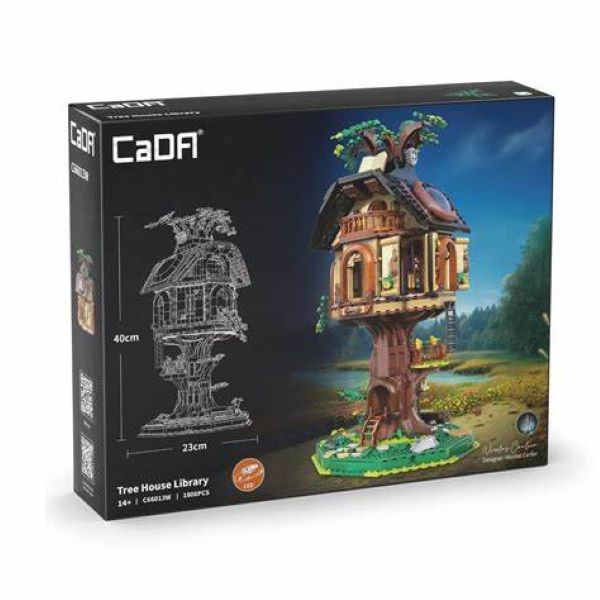 Cada Tree House Library - 1808 Piece