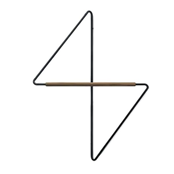 90 Wall-Mounted Corner Hanger - Space-Saving Coat &amp; Clothes Rack