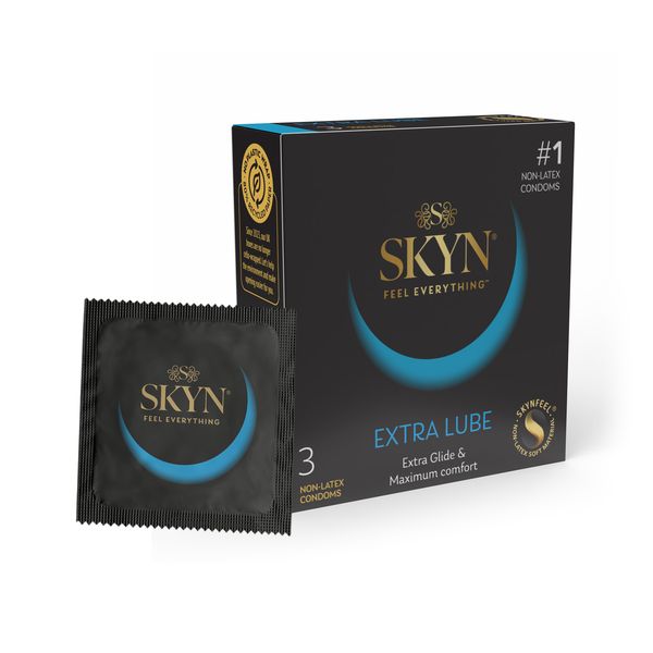 SKYN Extra Lubricated Latex-Free Condoms 3s