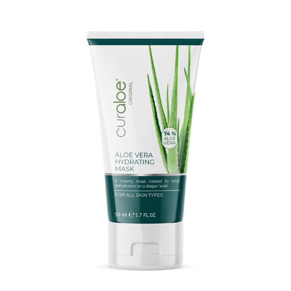 Curaloe Aloe Vera Hydrating Face Mask 50ml - 74% Aloe Vera