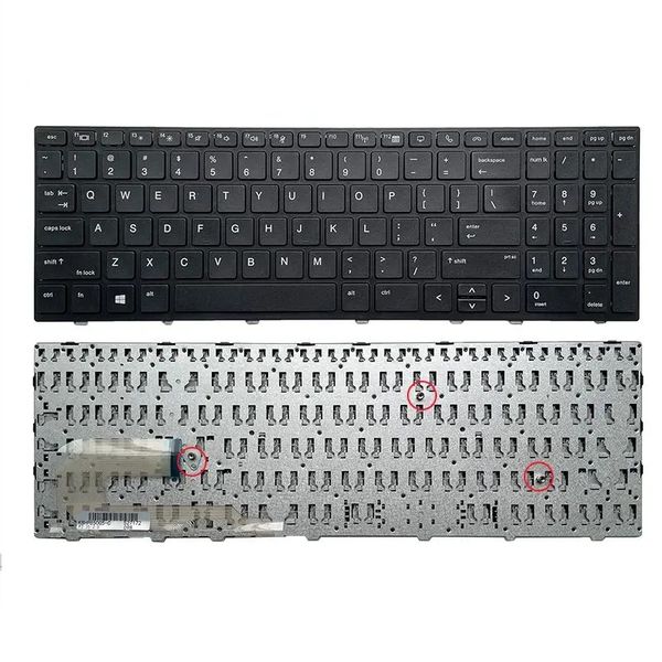 Laptop Keyboard Compatible With HP Elitebook 755 G5, 850 G5 No BackLit