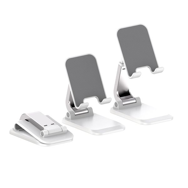 Adjustable Foldable Phone Stand, Aluminum &amp; ABS Desktop Holder