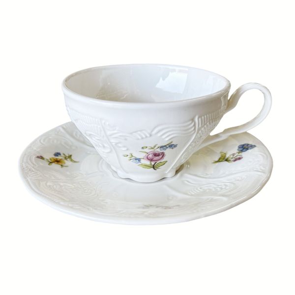I-22 Floral Motifs Cup &amp; Saucer (250ml)