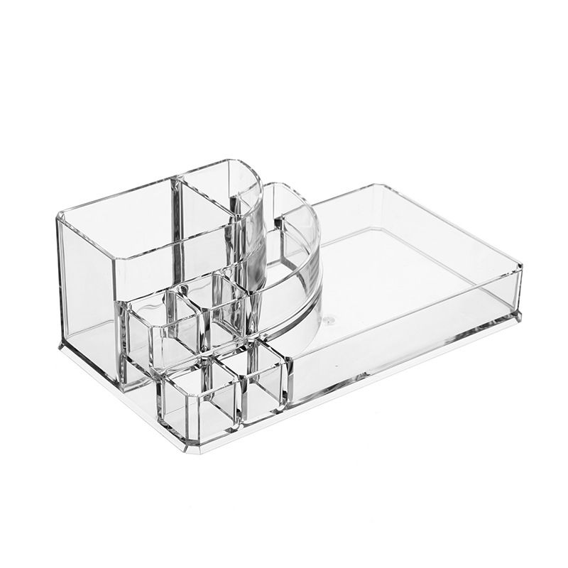 Lipstick Case, 8 Grid Acrylic Storage Box, Cosmetic Display Stand