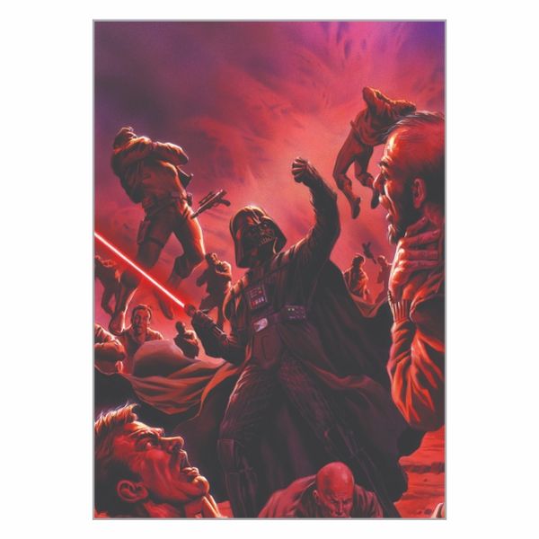 Darth Vader VS Foes Poster - A1