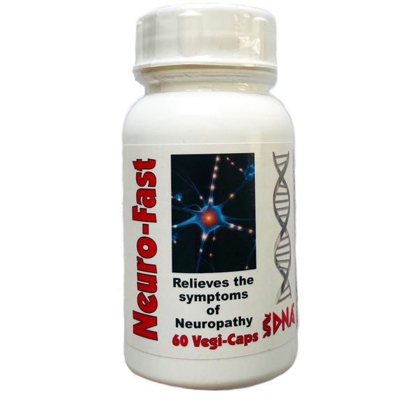 Neurofast - 60 Capsules - Relieves Symptoms Of Neuropathy