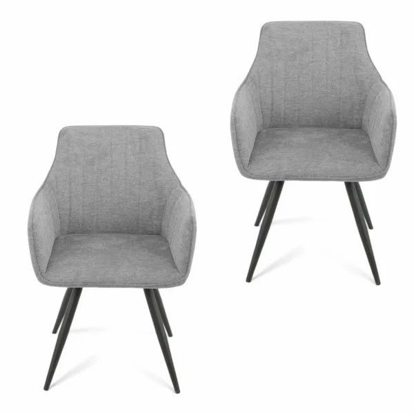 Esden Grey Dining Chair - SET of 2