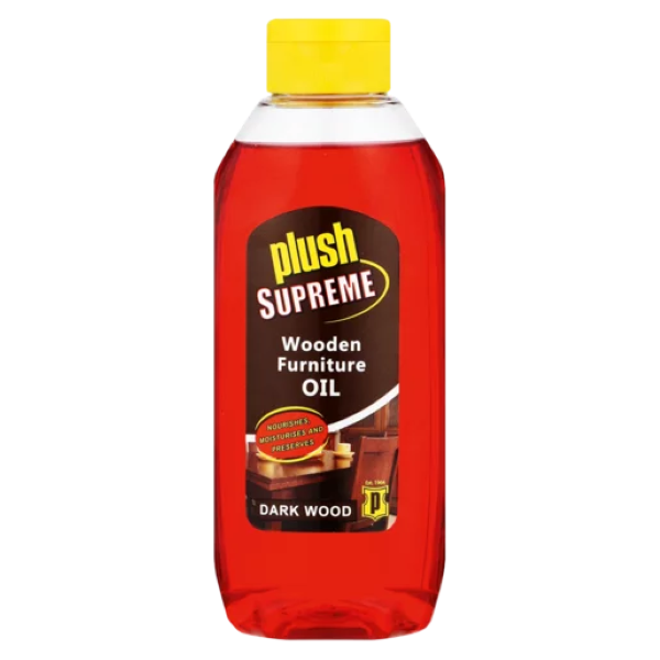 Plush Wooden Furniture Oil Dark Wood 300ml