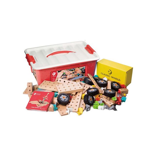 Classic World Super Builder Set - 500 Pieces
