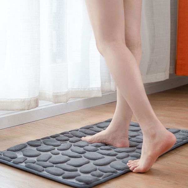 Luxury Bathroom Mat Set Memory