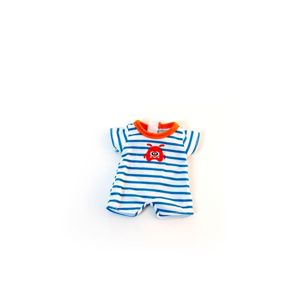 Miniland Dolls Clothing (Striped PJs For 21cm Doll)