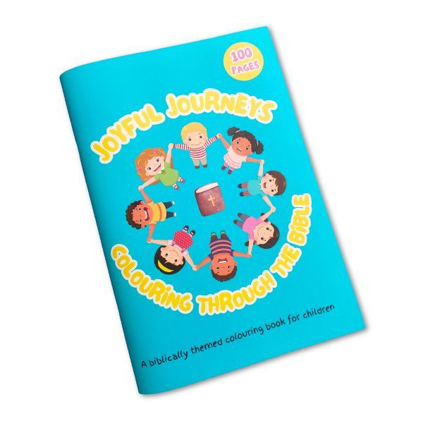 Joyful Journeys: Christian Colouring In Book for the Young at Heart
