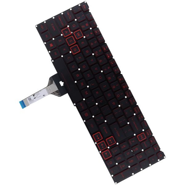 Repalcement Keyboard for Acer Nitro 5 AN515-45 - LED Backlit- 045060E9K201