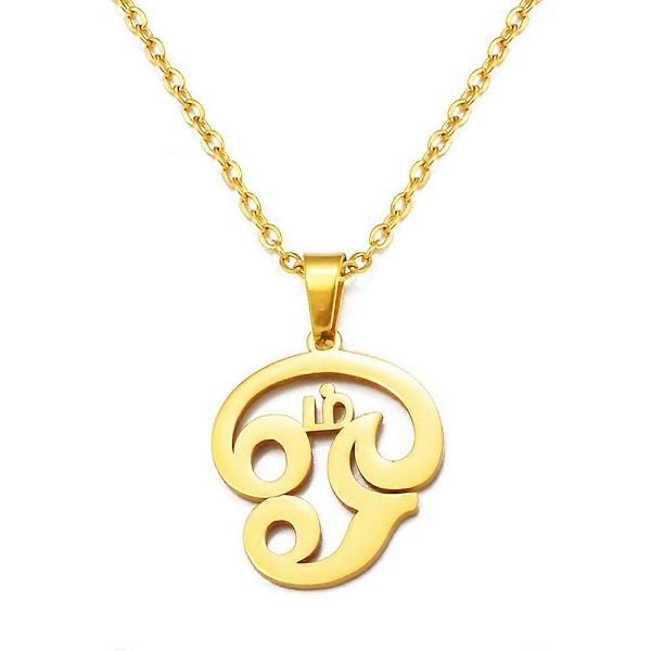 Tindian Tamil Om Necklace