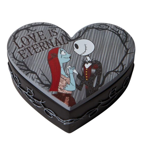 Official The Nightmare Before Christmas: Jack and Sally Trinket Box