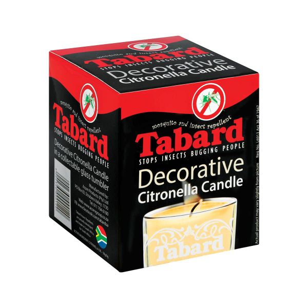 Tabard Decorative Citronella Candle