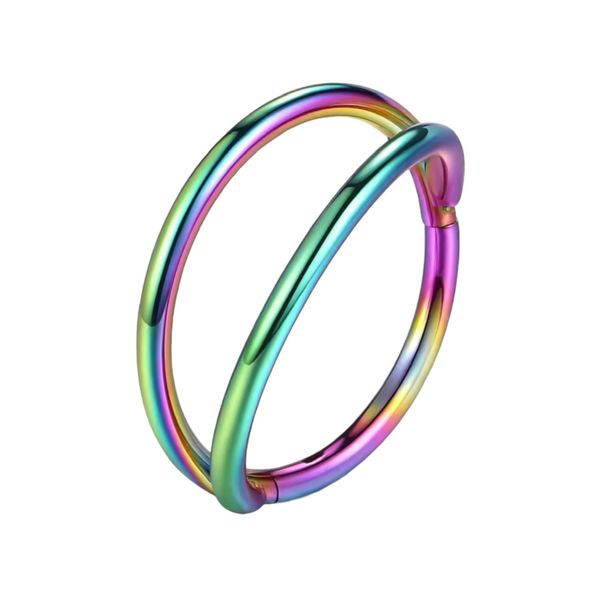 8mm Multi Colour Cartilage Earring