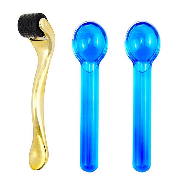 Titanium Microneedle Derma Roller 0.25mm with Ice Globes