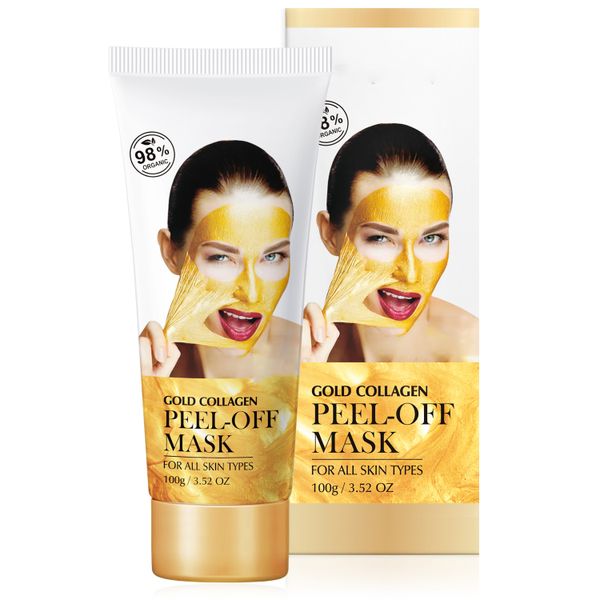 Gold Foil Peel-Off Mask, Peel-Off Anti-Wrinkle Face Mask