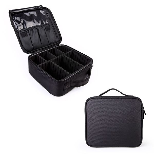 Mini Oxford Makeup Storage Bag Removable Partition Makeup Case