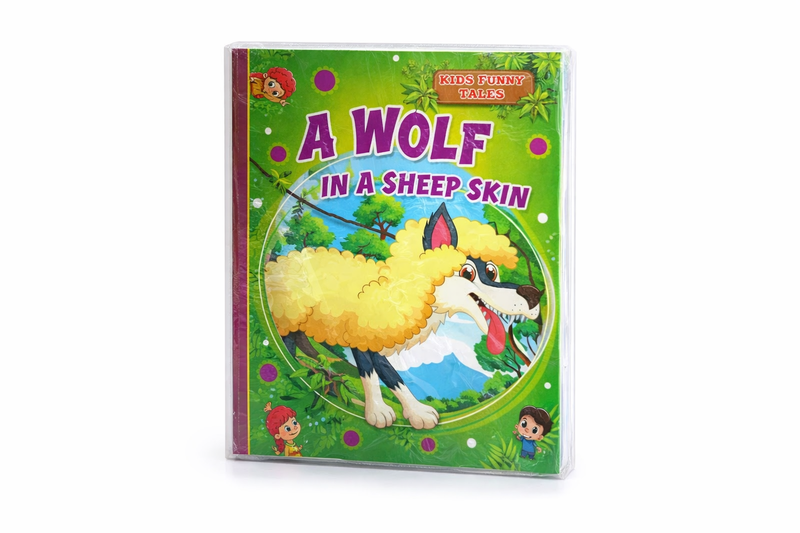 A Wolf In Sheep Skin Kids'S Story Book-12 Pages-12 x Story Books