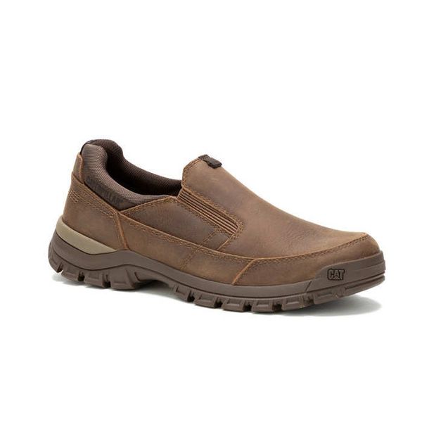 Caterpillar Men's - Brown Threshold Slip-On Shoe