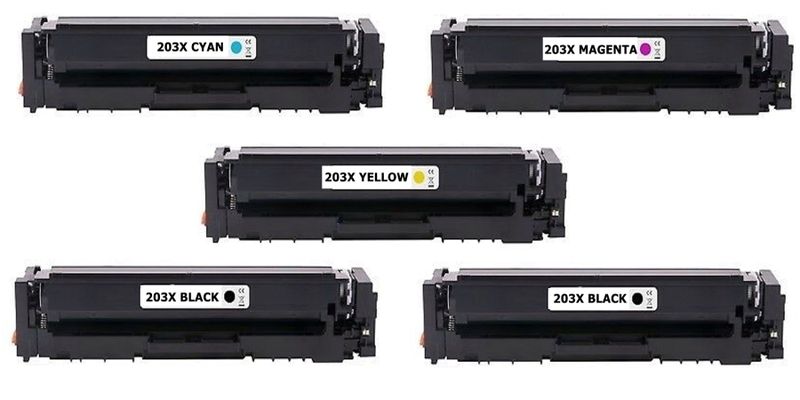 HP 203X / CF540X / CF541X / CF542X / CF543X + Extra Black - Compatible