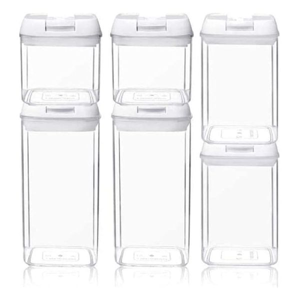 Minhaj Homeware - Food Storage Containers 6piece Set ZH-109352/6