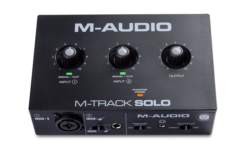 M-AUDIO M-Track Solo USB Audio Interface