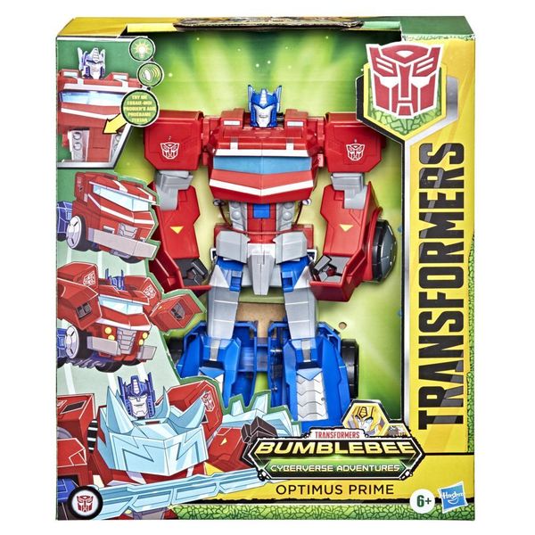 Transformers Cyberverse Roll And Change - Optimus Prime Action Figure