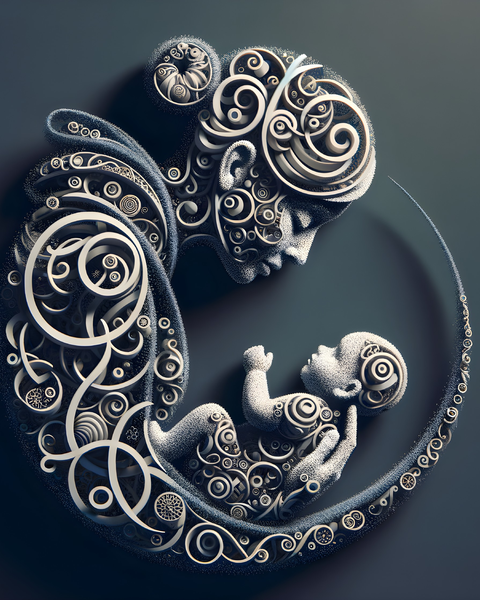 Canvas Wall Art Decor - A Mother's Love Artwork