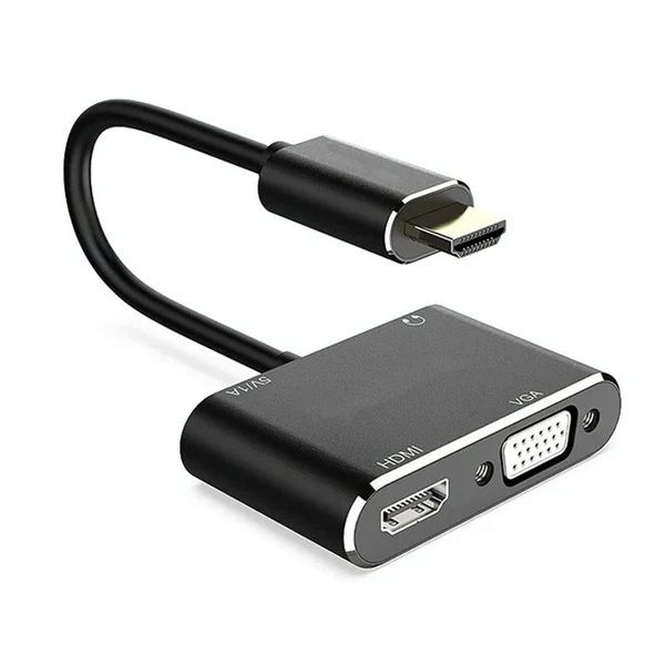 TK-H136 HDMI to HDMI + VGA Converter With Audio