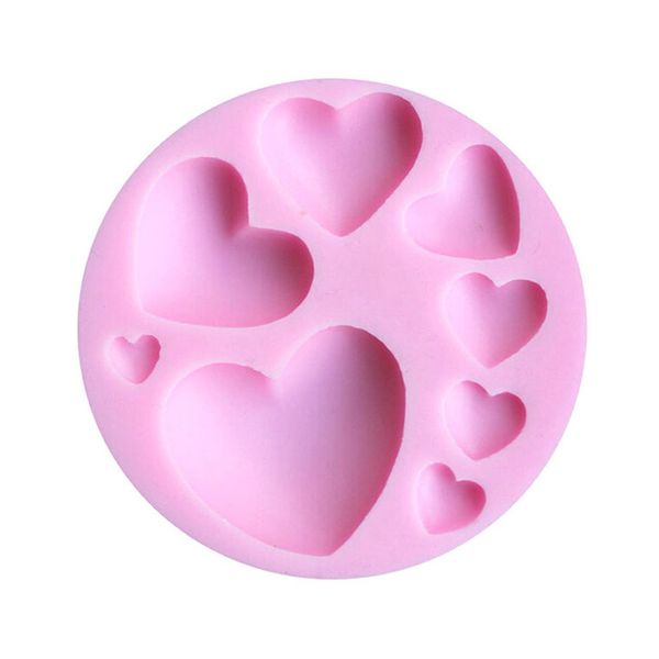 Silicone Heart Fondant Mould