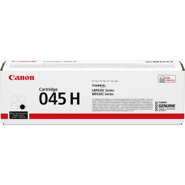 Canon 045H Original Black High Capacity Toner Cartridge