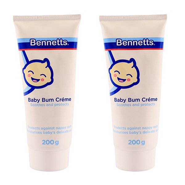 Bennetts Baby Bum Creme 200g (2 Pack)