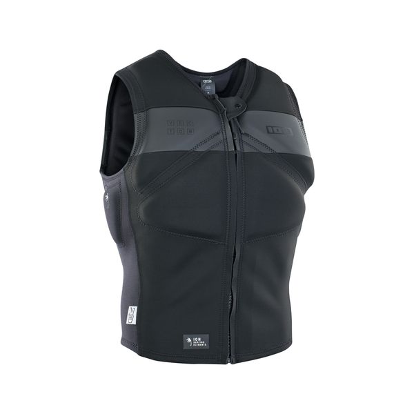 ION Water - Impact Vest Vector Vest Amp - Black - Front Zip