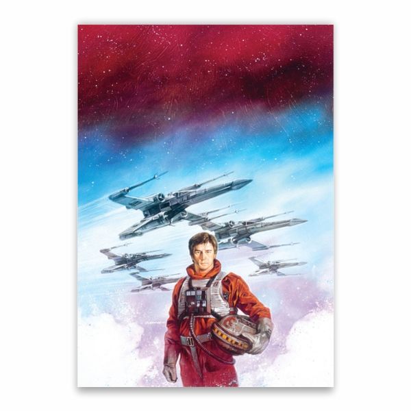 Wedge Antilles Colourful Poster - A1