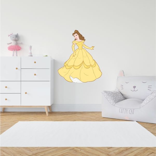 Beauty and Beast Princess Bella Decal