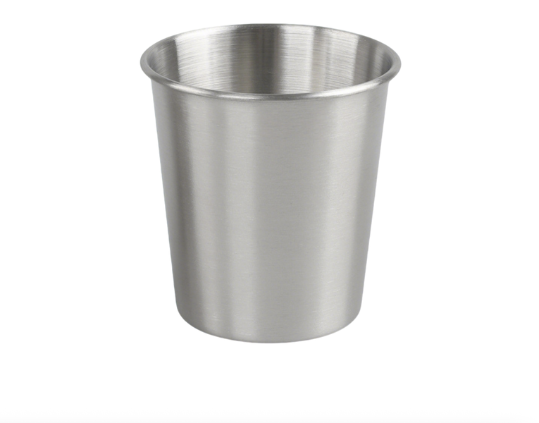 5 - Pieces 260ml Stainless Steel Beer Cup Water Drinks Wine Coffee Tea Milk Mug