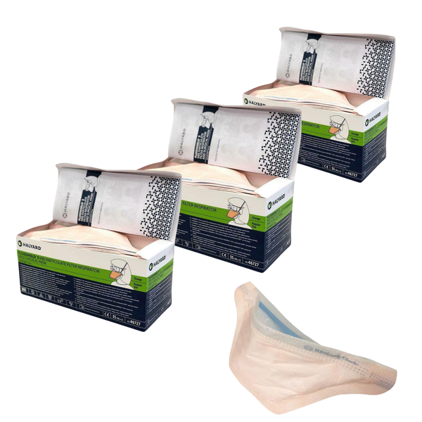 Halyard N95 Duckbill Face Mask - 3 Boxes of 35 (105 Masks)