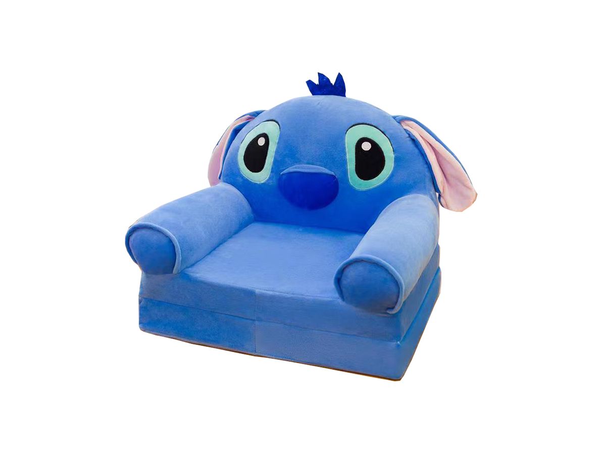 Expandable Baby Sofa Chair Stool Lazy Tatami Single Cushion Blue