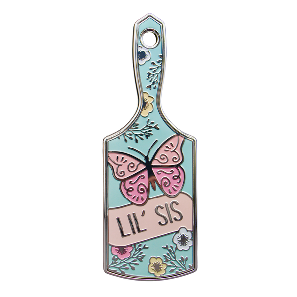 Girl's Personalised Hairbrush - Lil' Sis