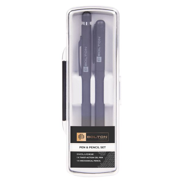 Bolton Pen and Pencil Set, Black