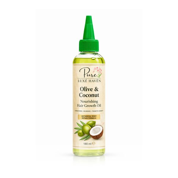 Pure Luxè Haven Olive &amp; Coconut Nourishing Hair Growth Oil