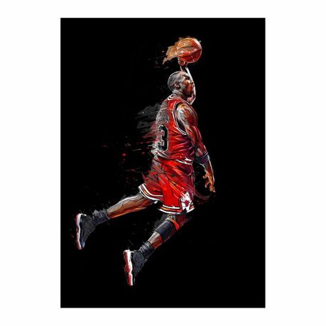 Michael Jordan Slam Dunk - A1 Poster, Shop Today. Get it Tomorrow!