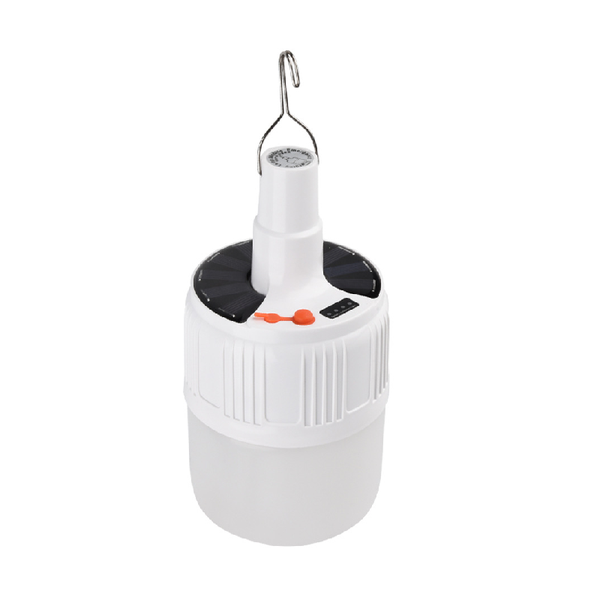 Mobile Emergency Charging Lamp &amp; Light Bulb On A Hook (Rechargeable)