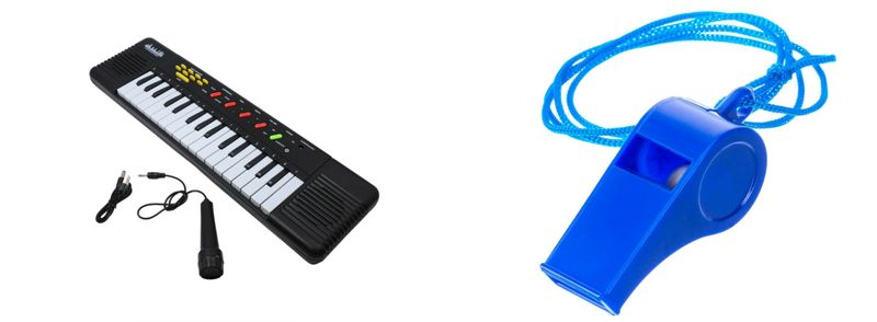 Children Electronic Keyboard Musical Piano and free whistle